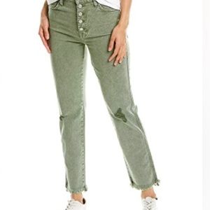 7 for All Man Kind High Waist Crop